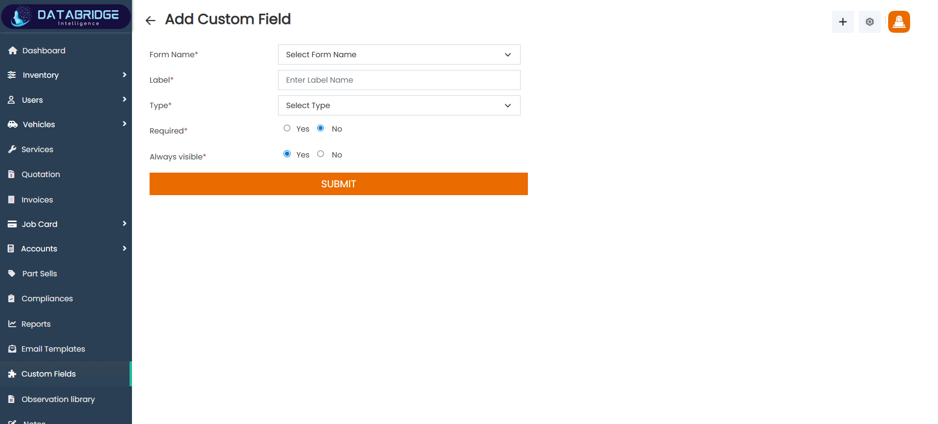 Custom Fields Image